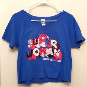Zumba "Super Woman" Crop Top
